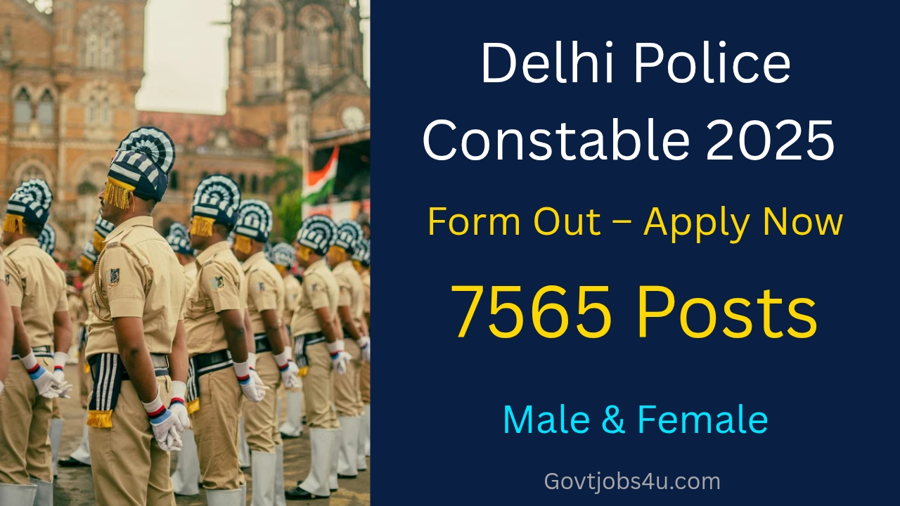 Delhi Police Constable Recruitment 2025
