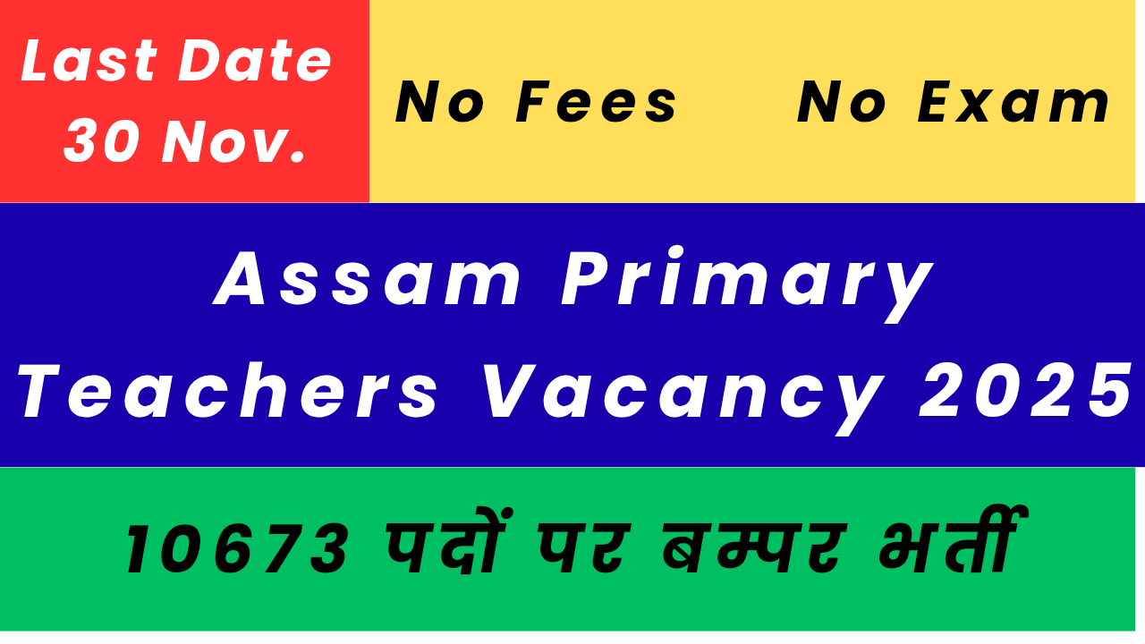 Primary Teachers Vacancy 2025